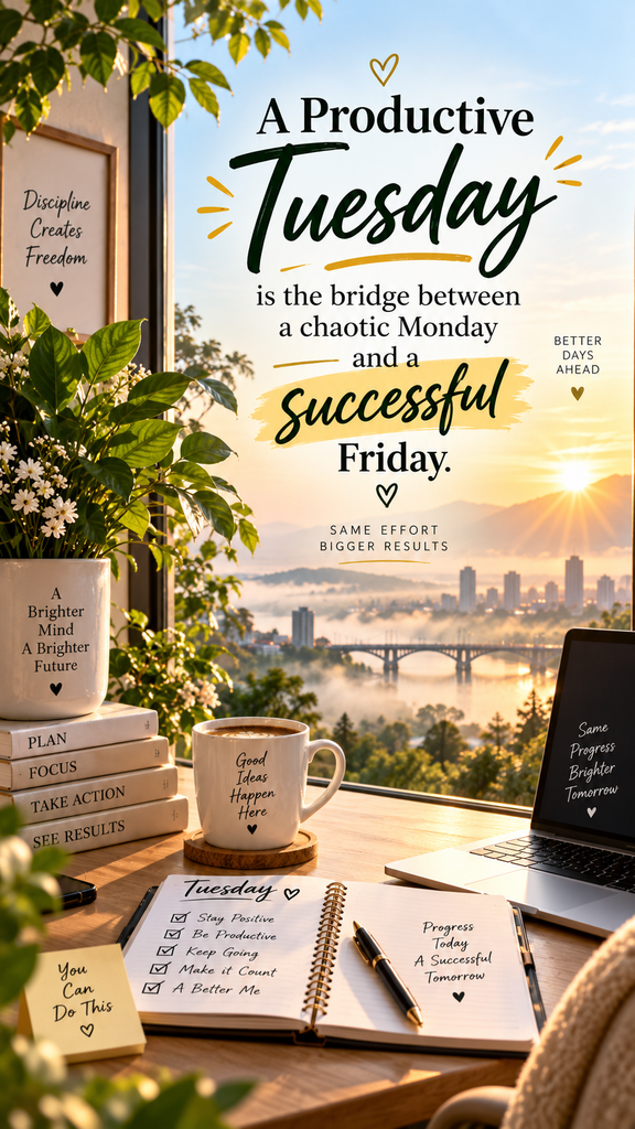 Keep That Monday Energy Going Strong All Tuesday Long!