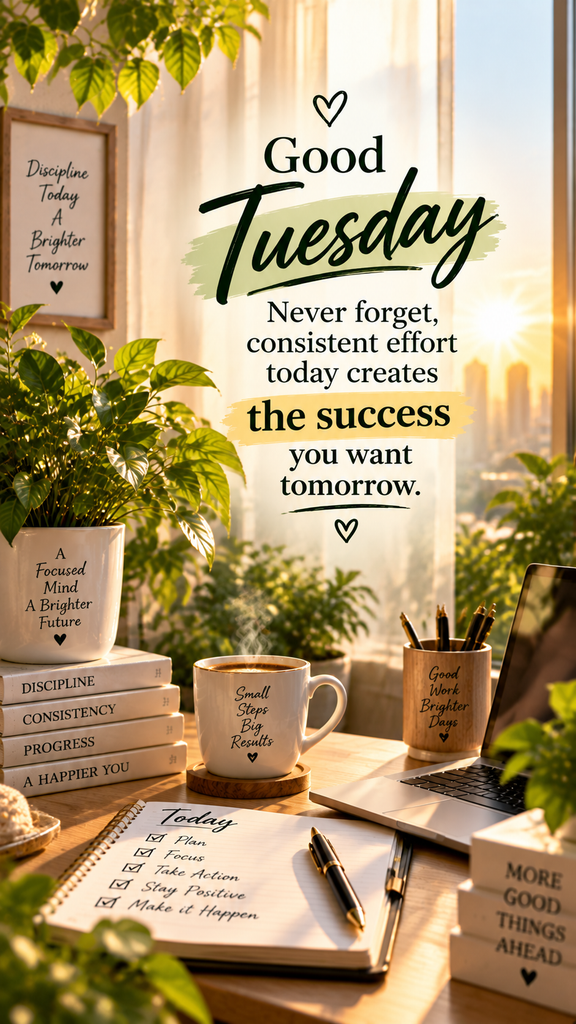 Tuesday Morning Motivational Quotes for Work