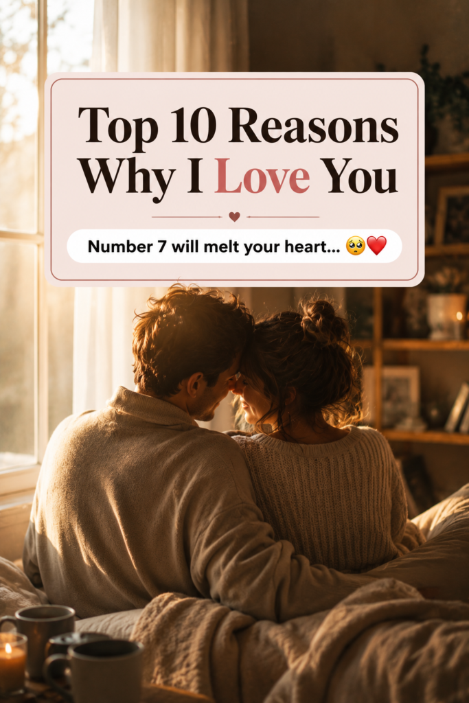 Cozy vertical Pinterest pin (1000x1500px) showing a couple wrapped in a warm blanket near a fireplace, text overlay reads "You feel like home."