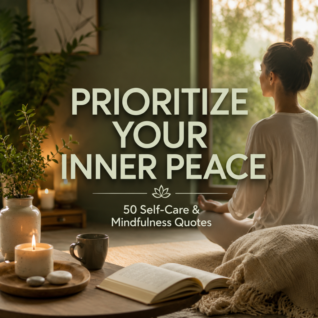 Self-Care & Mindfulness Prompts Bundle | 50 Mental Health & Zen Content Creation Ideas