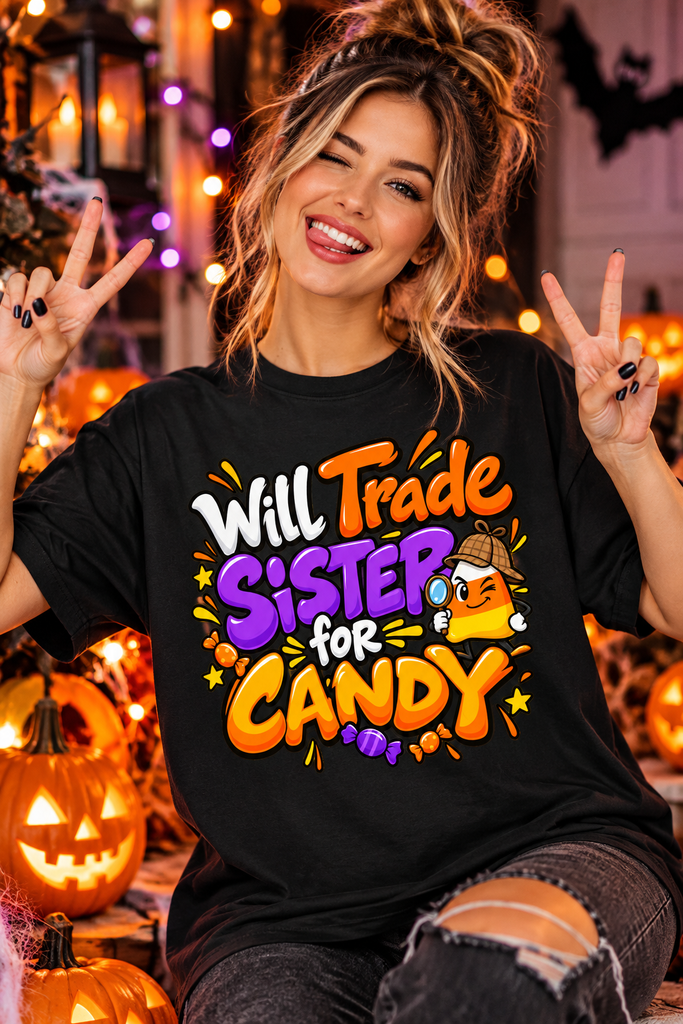 A funny halloween sayings for shirts comic layout with playful youth typography.